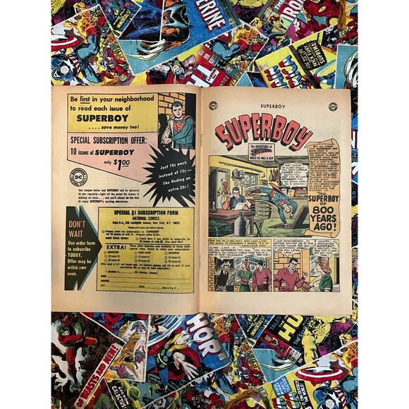 Superboy #113 - Vintage DC Comic – Well-Loved Reader Copy 1964 - Picture 3 of 3